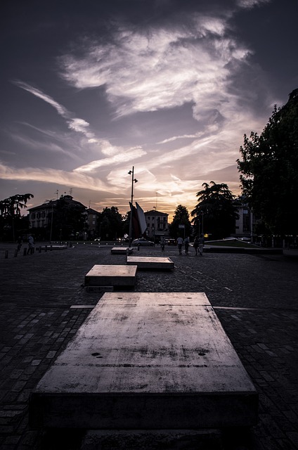 Free Evening Sunset photo and picture