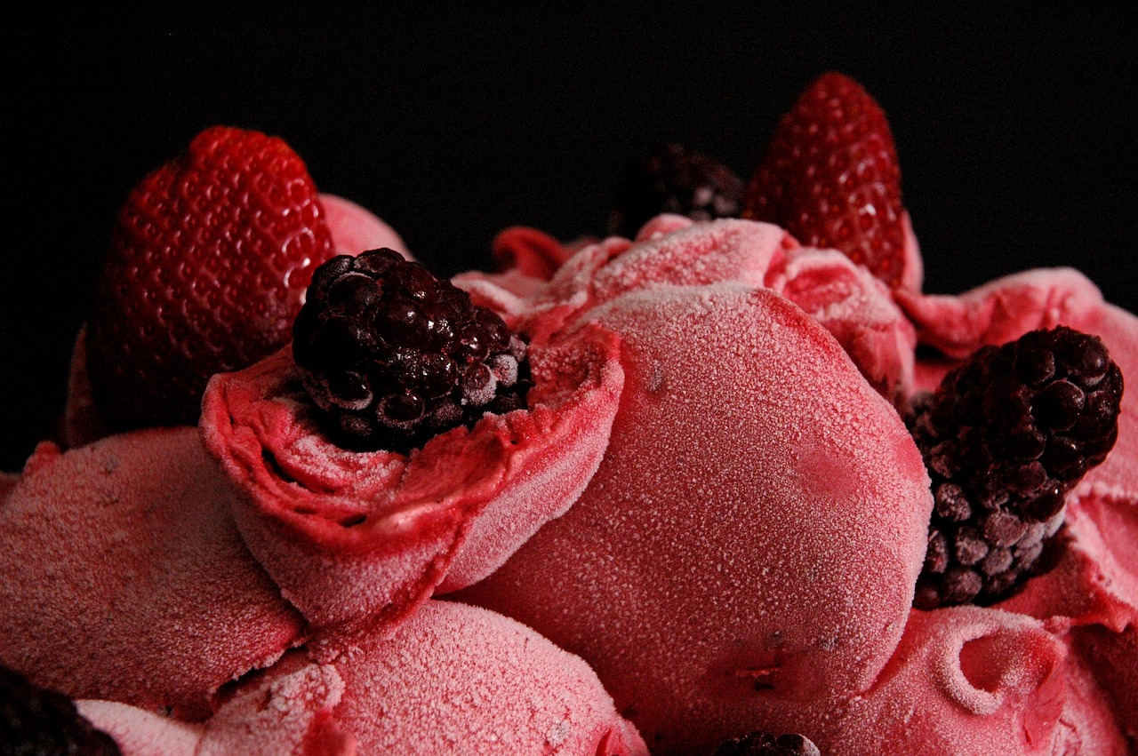 Helado de Bayas