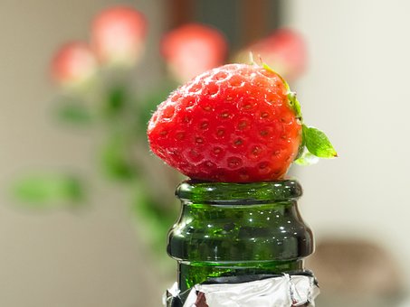 Free Strawberry Bottle photo and picture