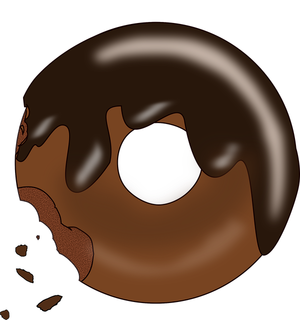 Free donut icing tasty illustration