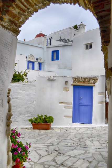 Grécia, Ilha, Porta, Tinos, Pyrgos, Dor