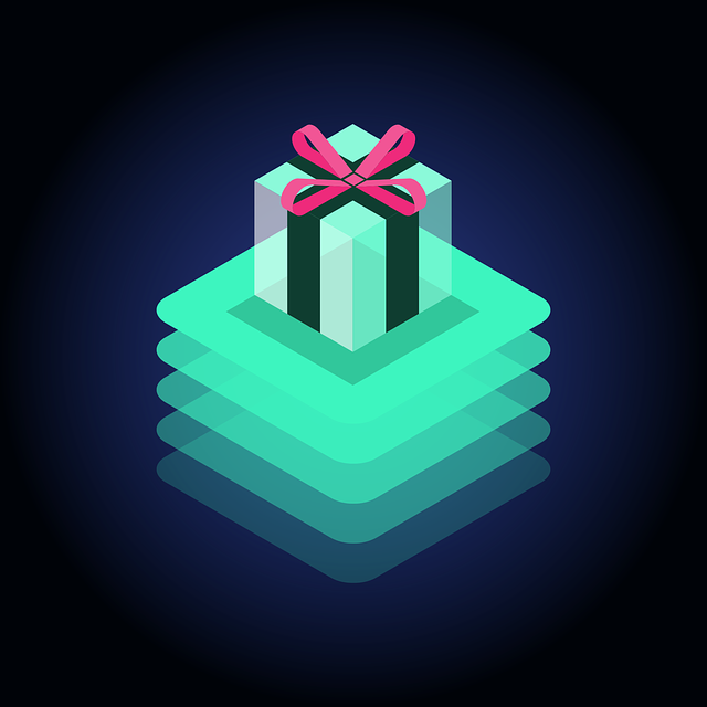 Free Layered Gift For Special Occasion vector and picture