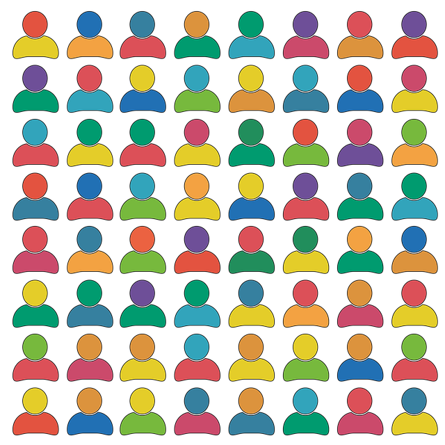 Free inclusion group person illustration