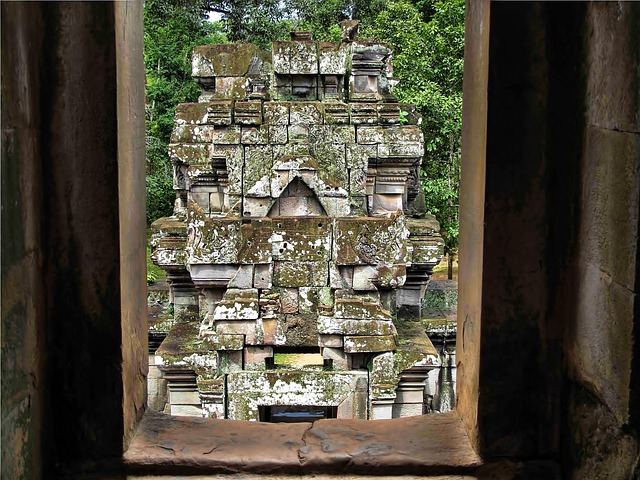 Cambodja, Siem Reap, Siem, Oogsten, Azië