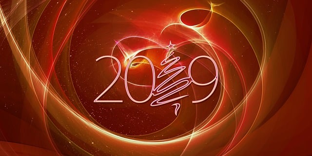 Free new year's day new year's eve christmas illustration