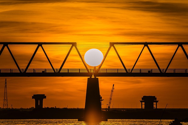Free Brigde Sun photo and picture
