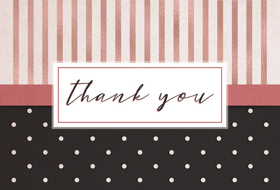 Thank You Card Free Image On Pixabay