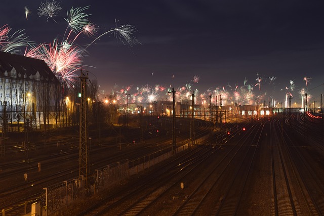 Silvester, Fogos De Artifício, Munique