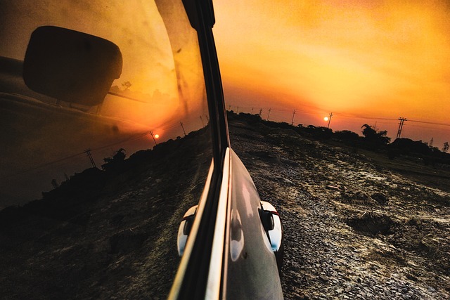 Free Reflection Car Window photo and picture