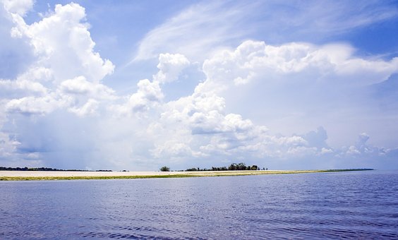 Paisagem Amazônica, Praia, Praia De Rio