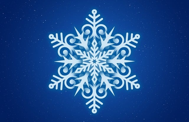 Free snowflake snow winter illustration
