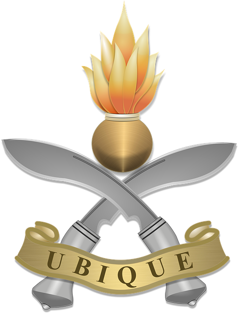 Free veteran soldier capbadge illustration