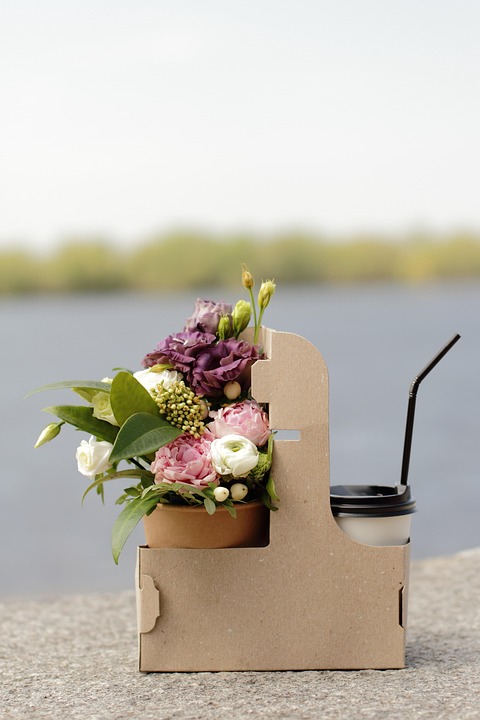 Afstand, Zwart, Blauw, Boeket, Ontbijt, Bruin, Cafe