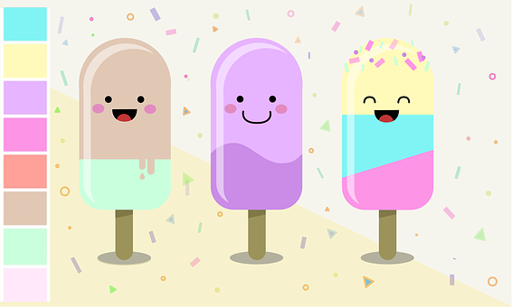 Free Ice Cream Summer illustration and picture