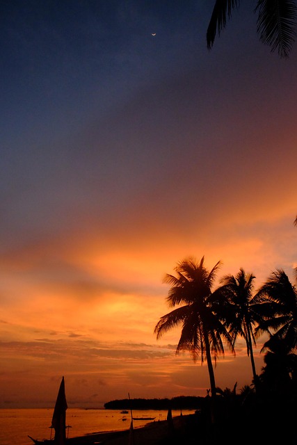 Pôr Do Sol, Natureza, Praia, Mar