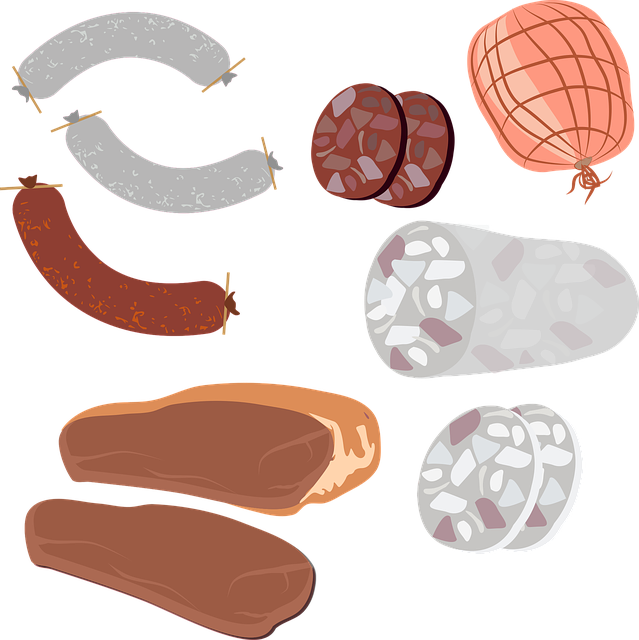 Free hit-girl sausage brawn vector