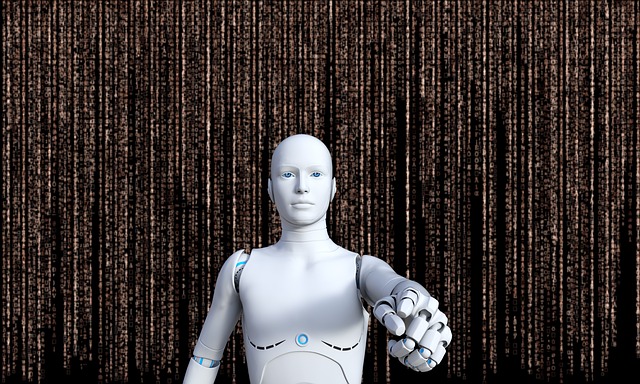 Free robot technology futuristic illustration