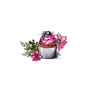 Cupcake, Кекс, Рисунок, Вкусный, Пекарня