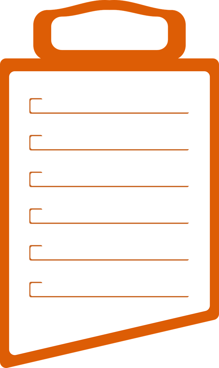 Download Clipboard, Paper, Board. RoyaltyFree Vector Graphic Pixabay