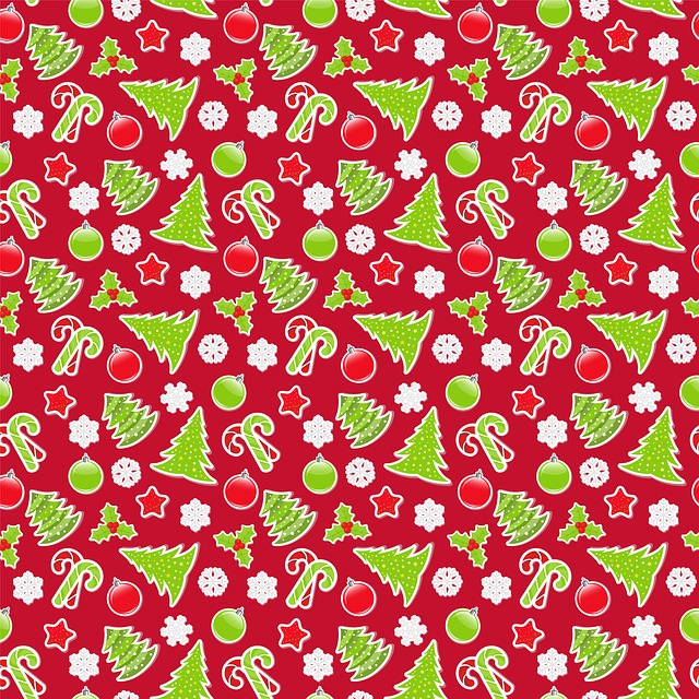 Download Christmas Paper Scrapbooking Pattern Royalty Free Stock