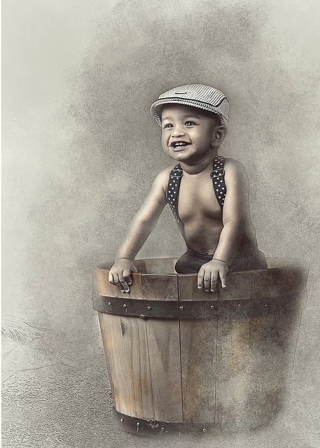 Free boy male wooden illustration