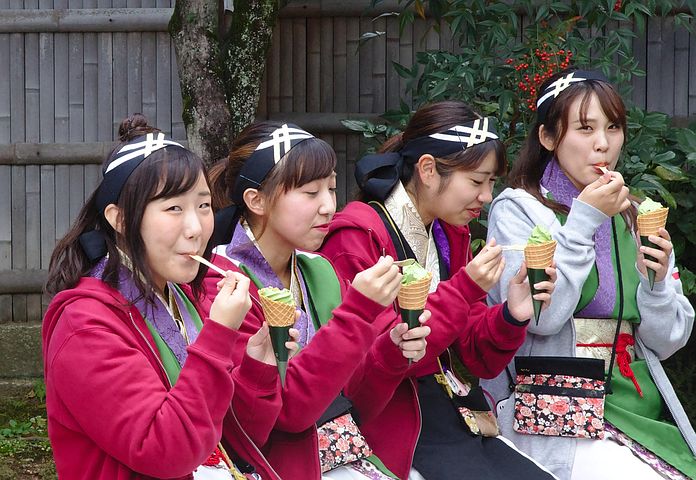 Flirten auf japanisch