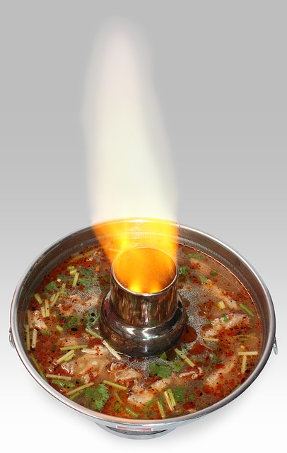 Hete En Zure Soep, Hot, Eten