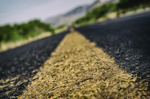 Autobahn, Weg, Gehweg
