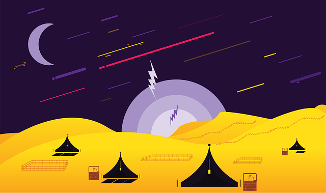 Free Sahara Sky vector and picture