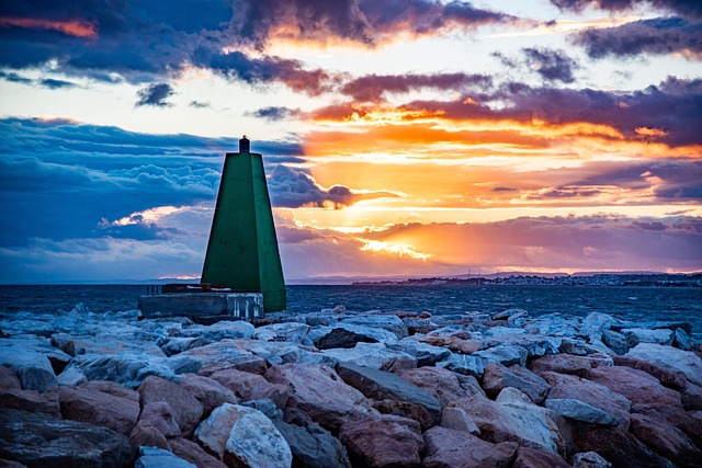 Free Sunset Marbella photo and picture