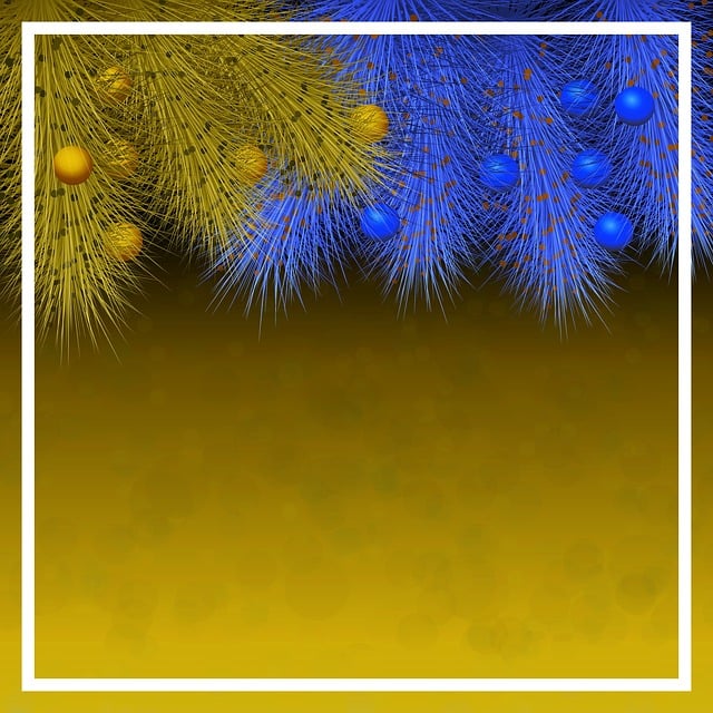 Free christmas background decoration illustration