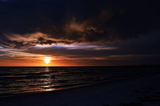 Free Sunset Ocean photo and picture