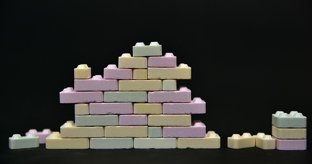 Mauer, Wand, Baustelle, Bauen