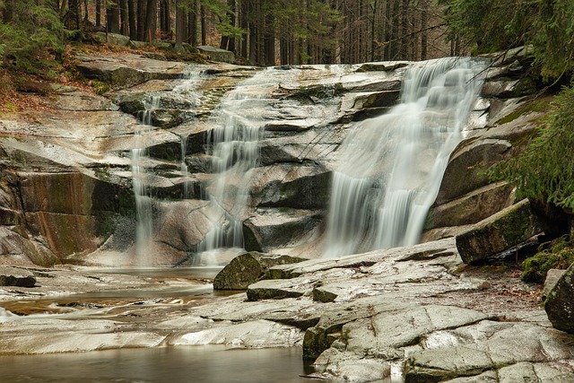 Free Waterfall Autumn photo and picture
