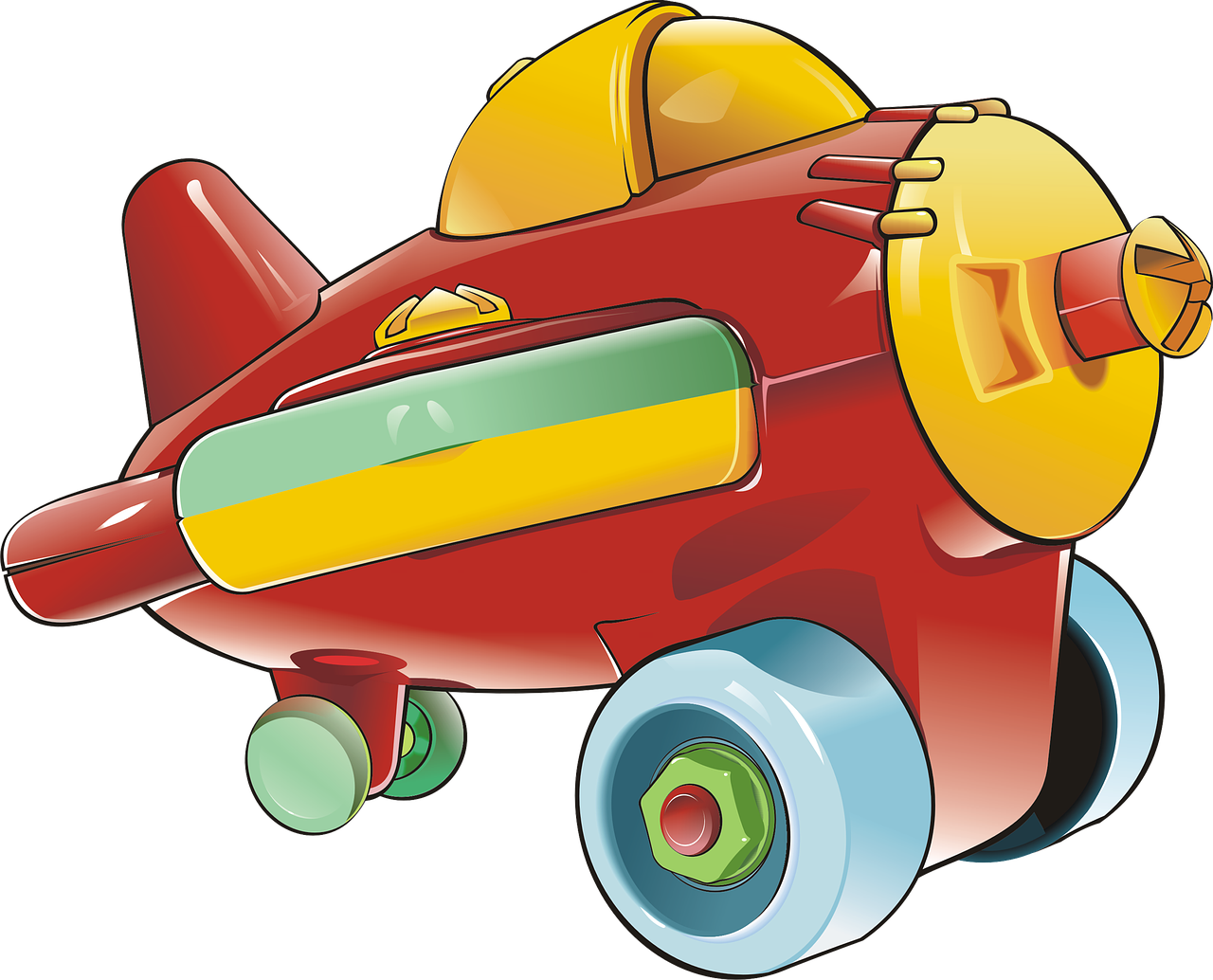 Download Plane, Vehicle, Transport. Royalty-Free Stock Illustration ...