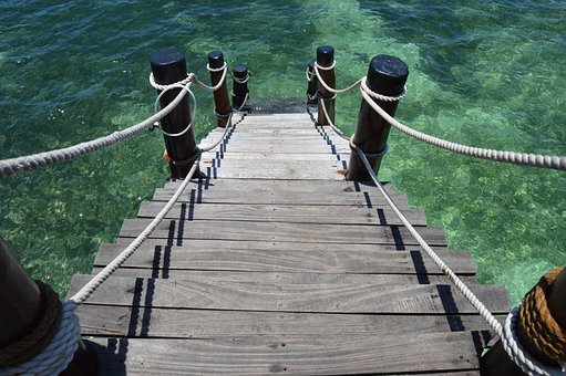 Free Pier Stairs photo and picture
