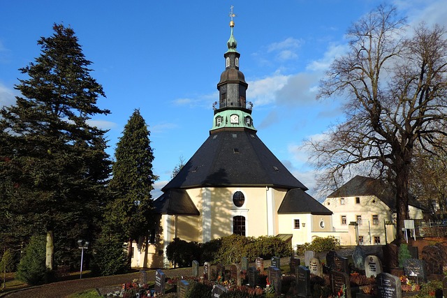 Bergkirche, Seiffen, Erzgebirge, Kirche