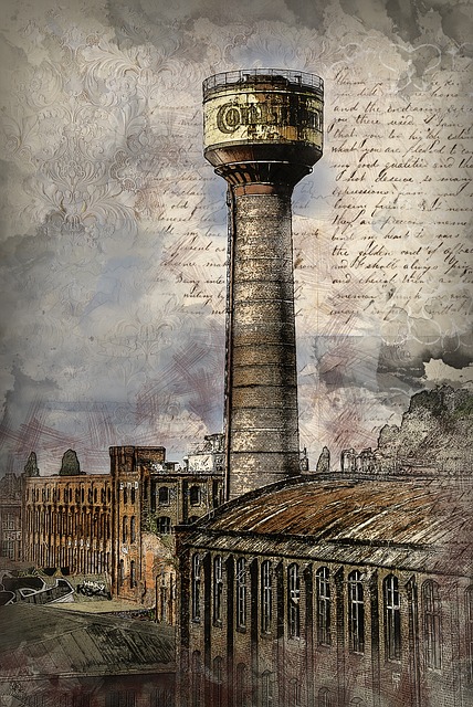 Free continental hanover chimney illustration