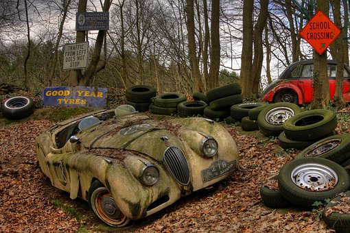 Free Rotten Car photo and picture