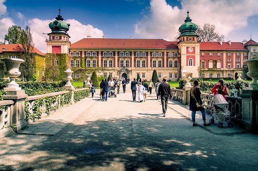 Castelo, Ланьцут, Polônia, Arquitetura