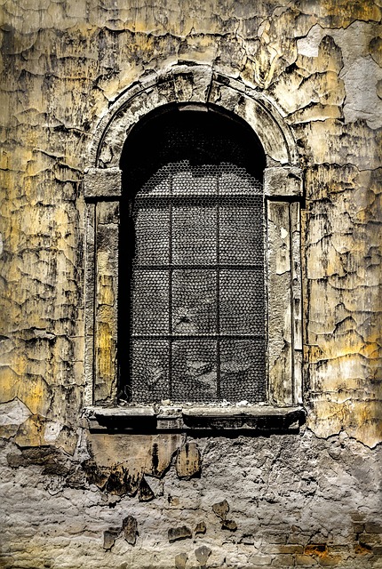 Ventana, Yeso, La Arquitectura, Viejo