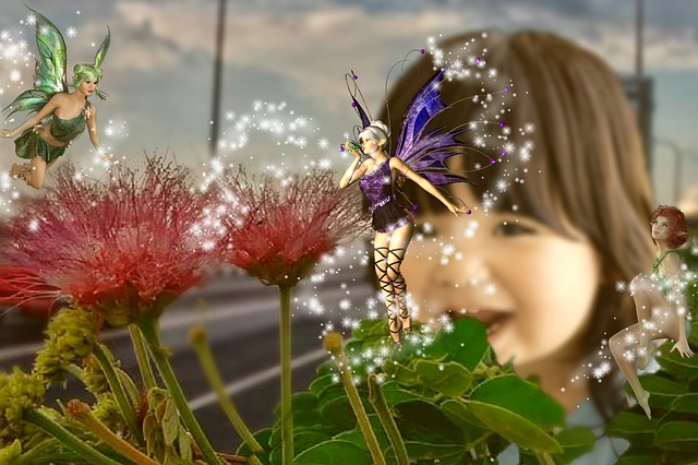 Free fairy pixie fantasy illustration