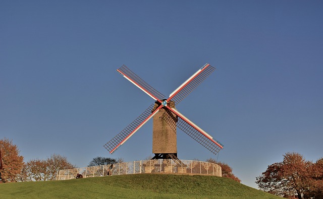 Free Mill Bruges photo and picture
