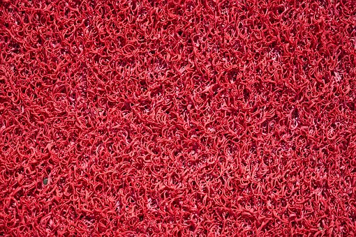 Red, Ground, Plastic, Synthetic, Surface