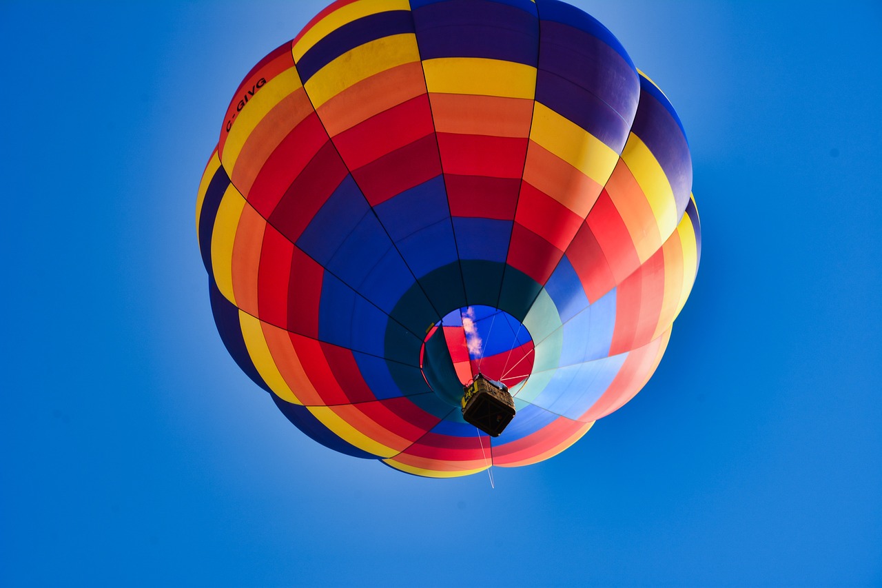 Ballooning - free online jigsaw puzzle photo