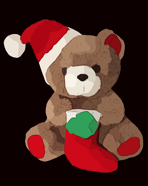 Navidad, Oso De Peluche