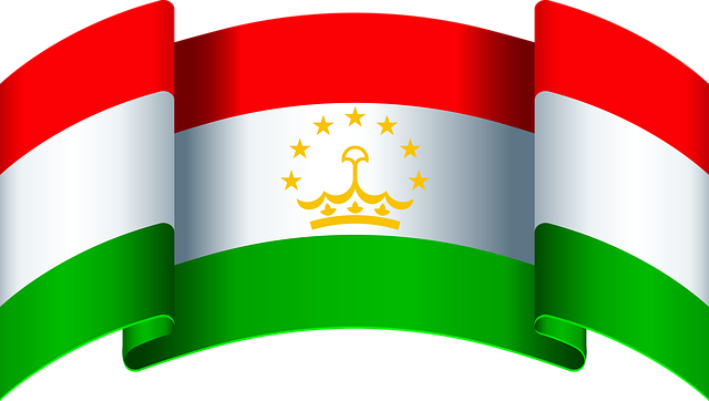 Free flag iran tajikistan illustration