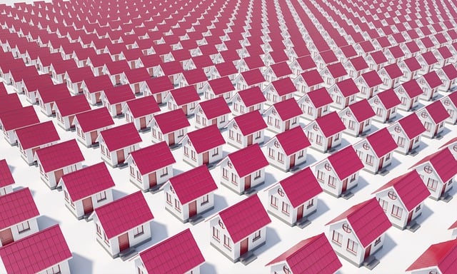 Free real estate concept housing illustration