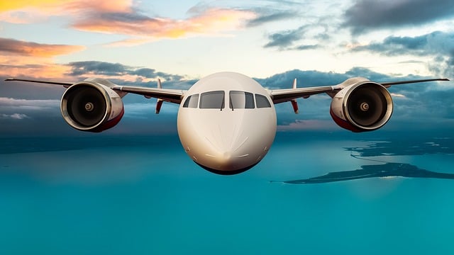 Free concept airplane jet illustration