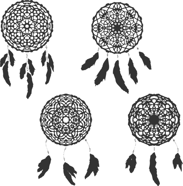 Dream Catcher, Amerikansk, Grafisk Kunst